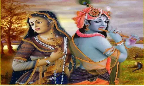 राधा ने कृष्ण को सबक सिखाने के लिए रूठी, कृष्ण ने लालिहारण का भेष बनाये, फिर राधा रानी ऐसे हो गई... राधा ने कृष्ण को सबक सिखाने के लिए रूठी, कृष्ण ने लालिहारण का भेष बनाये, फिर राधा रानी ऐसे हो गई...