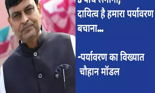 पर्यावरण संरक्षण हेतु, अमरोहा का चर्चित चौहान मॉडल..