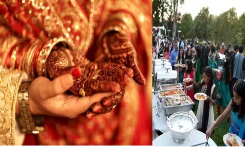 शादी में खाने के दौरान घरातियों व बारातियों में जमकर चले लाठी व डंडे, वजह जानकार हो जाएंगे हैरान शादी में खाने के दौरान घरातियों व बारातियों में जमकर चले लाठी व डंडे, वजह जानकार हो जाएंगे हैरान