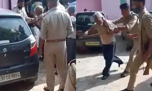 कन्नौज:रिटायर्ड फौजी की पुलिसकर्मियों ने जमकर की पिटाई,एक सिपाही सस्पेंड कन्नौज:रिटायर्ड फौजी की पुलिसकर्मियों ने जमकर की पिटाई,एक सिपाही सस्पेंड