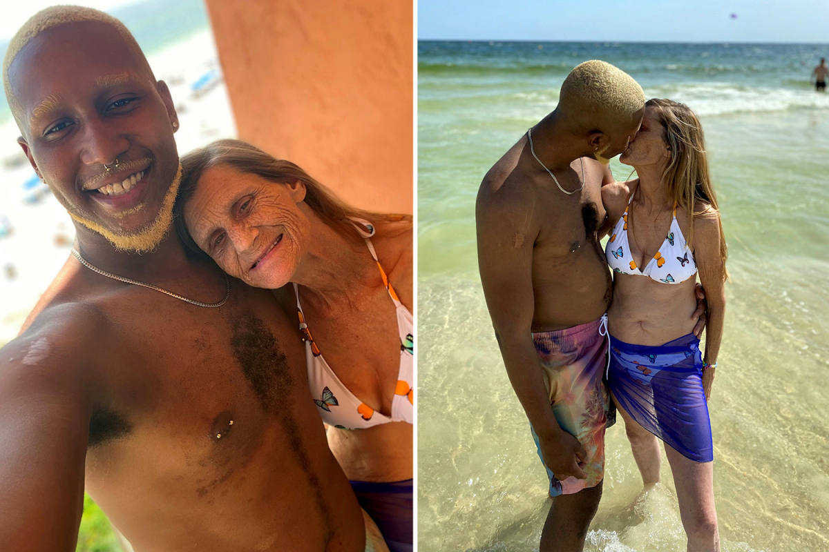 grandmother 61 year old engaged with 24 year old lover after dating | 61 साल की दादी ने 24 साल के बॉयफ्रेंड से की सगाई, तस्वीर हुई वायरल