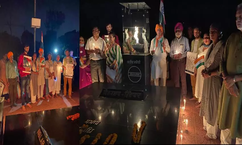वसुधैव कुटुंबकम् का संदेश देती अनूठी अमन यात्रा का हुसैनीवाला में हुआ समापन वसुधैव कुटुंबकम् का संदेश देती अनूठी अमन यात्रा का हुसैनीवाला में हुआ समापन