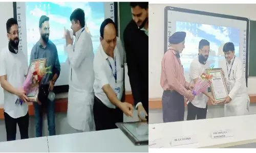 सहरानपुर में साद सिद्दीकी का स्वागत किया गया और किये गये सम्मानित