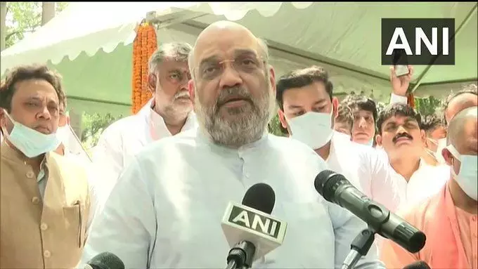 अंतिम यात्रा में पहुंचे अमित शाह, बोले- भाजपा को हमेशा खलेगी कल्याण सिंह की कमी अंतिम यात्रा में पहुंचे अमित शाह, बोले- भाजपा को हमेशा खलेगी कल्याण सिंह की कमी