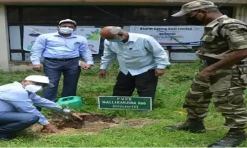 आजादी का अमृत महोत्सव समारोह के तहत भारत कोकिंग कोल लिमिटेड (बीसीसीएल) द्वारा की गई पर्यावरण संबंधी पहल.