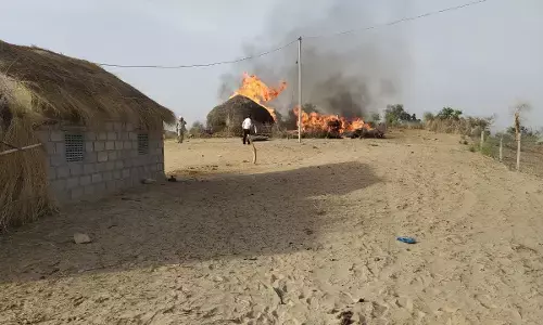 राजस्थान में फाइटर प्लेन मिग-21 क्रैश, एक किलोमीटर दूर सुरक्षित मिला पायलट