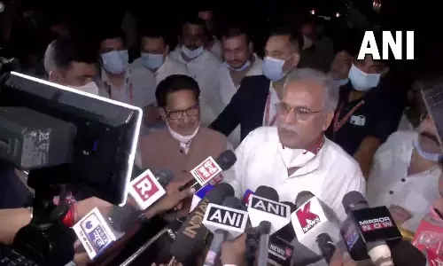 कहीं नहीं जा रहा : राहुल गांधी से मुलाकात के बाद बोले छत्तीसगढ़ के CM बघेल