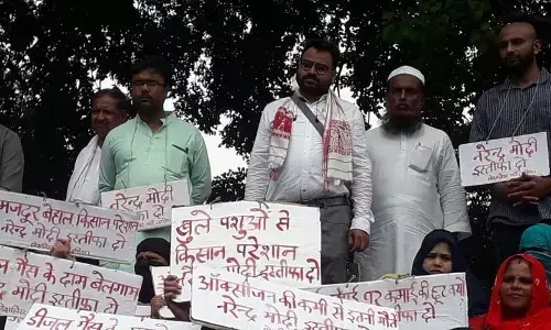 किसान आंदोलन की चपेट में हिंसा को लेकर सोशलिस्ट युवजन सभा ने मांगा मोदी का इस्तीफा..