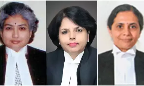 देश की सबसे बड़ी अदालत में, एक साथ तीन महिला जजों की नियुक्ति पर देश को बधाई देश की सबसे बड़ी अदालत में, एक साथ तीन महिला जजों की नियुक्ति पर देश को बधाई