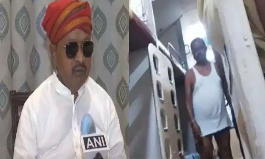 ट्रेन में चड्डी-बनियान में घूमने वाले JDU विधायक ने दी सफाई ट्रेन में चड्डी-बनियान में घूमने वाले JDU विधायक ने दी सफाई
