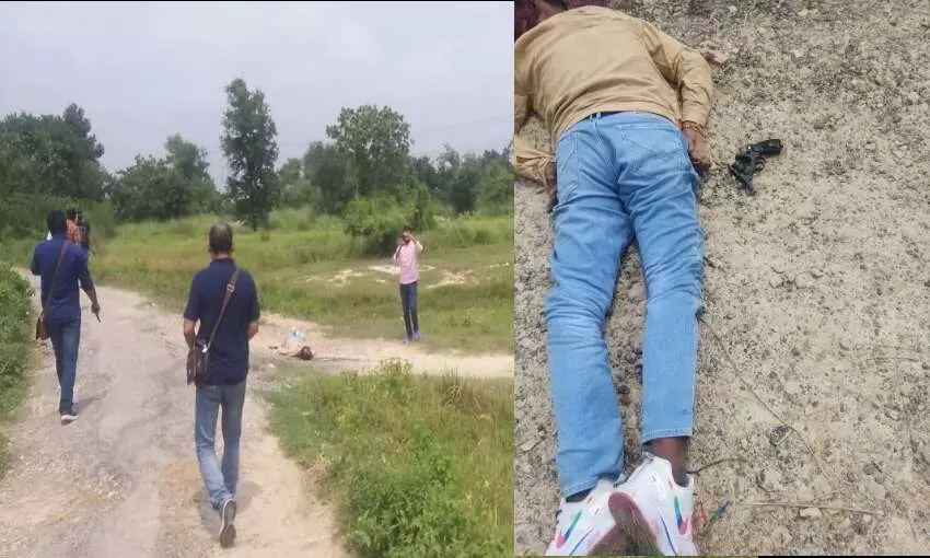 बलिया में एक लाख के ईनामी बदमाश को STF ने किया ढेर बलिया में एक लाख के ईनामी बदमाश को STF ने किया ढेर