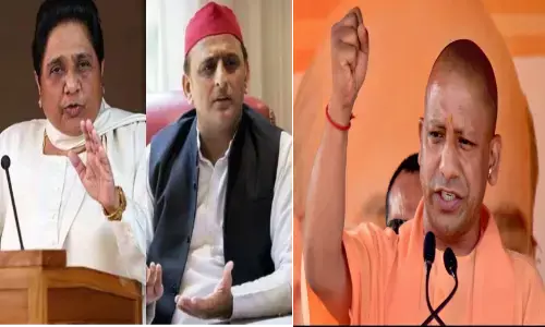 नहीं बनेगी अखिलेश-माया की बात, UP में फिर बनेगी BJP की सरकार, सर्वे में मिल रहीं इतनी सीटें नहीं बनेगी अखिलेश-माया की बात, UP में फिर बनेगी BJP की सरकार, सर्वे में मिल रहीं इतनी सीटें