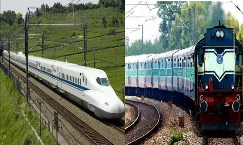 500 ट्रेन बन्द कर रहे है तो बुलेट ट्रेन चलाने की भी क्या जरूरत है ? 500 ट्रेन बन्द कर रहे है तो बुलेट ट्रेन चलाने की भी क्या जरूरत है ?