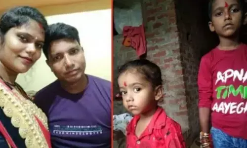 पत्नी और दो मासूम बेटों का हंसुए से गला काटकर थाने पहुंचा हत्यारा, बोला-मुझे गिरफ्तार कर लीजिए पत्नी और दो मासूम बेटों का हंसुए से गला काटकर थाने पहुंचा हत्यारा, बोला-मुझे गिरफ्तार कर लीजिए