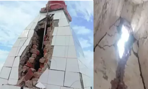 जाला देवी मंदिर पर गिरी बिजली, बेहोश हुआ पुजारी, लेकिन मां की मूर्ति को ...