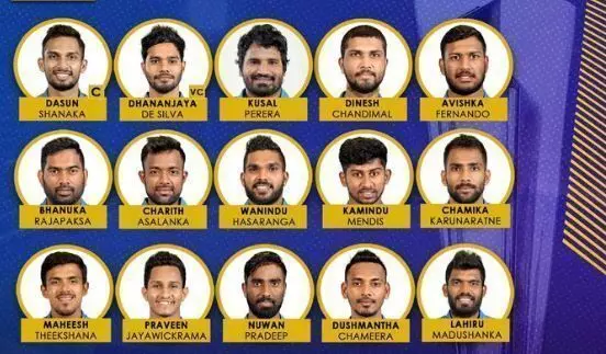T20 वर्ल्ड कप के लिए श्रीलंका की15 सदस्यीय टीम का एलान, जानें किसे मिली कप्तानी
