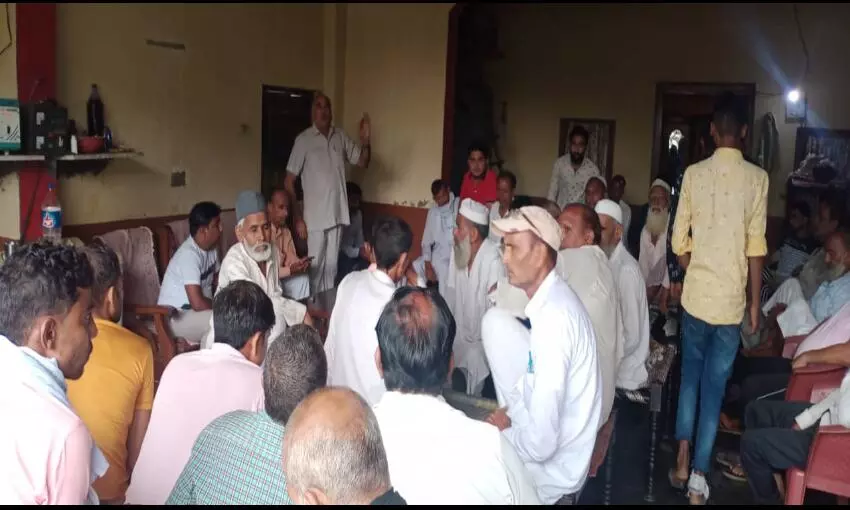 15 सितंबर को देवबंद गन्ना समिति में पंचायत के बाद रेलवे स्टेशन पर किया जाएगा चक्का जाम- भगत सिंह वर्मा। 15 सितंबर को देवबंद गन्ना समिति में पंचायत के बाद रेलवे स्टेशन पर किया जाएगा चक्का जाम- भगत सिंह वर्मा।