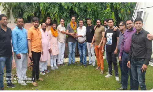 राष्ट्रीय त्यागी युवा संघ ने किया नितिन त्यागी का अभिनंदन राष्ट्रीय त्यागी युवा संघ ने किया नितिन त्यागी का अभिनंदन