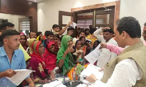 सैकड़ो पीड़ित कमजोर बीमार व्यक्तियो ने विधायक से फरियाद कर मांगा न्याय