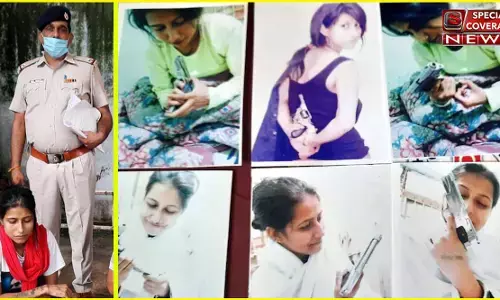 लारेंस बिश्रोई गैंग की लेडी डॉन मुरादाबाद से अरेस्ट, पत‍ि की कराना चाहती थी हत्या, हथियारों की है शौक़ीन!