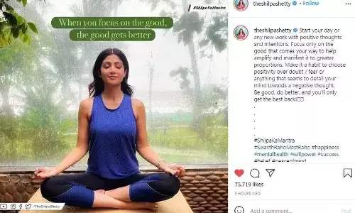 एक्ट्रेस शिल्पा शेट्टी ने पोस्ट लिखकर खोला अपना ये बड़ा राज एक्ट्रेस शिल्पा शेट्टी ने पोस्ट लिखकर खोला अपना ये बड़ा राज