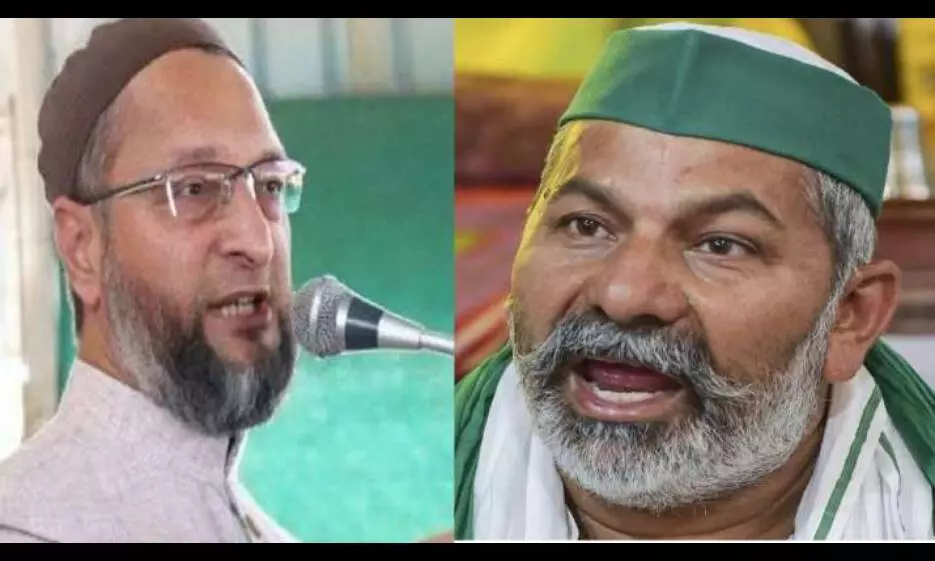 राकेश टिकैत के चचाजान वाले बयान पर AIMIM ने किया पलटवार, दिया ये बड़ा बयान