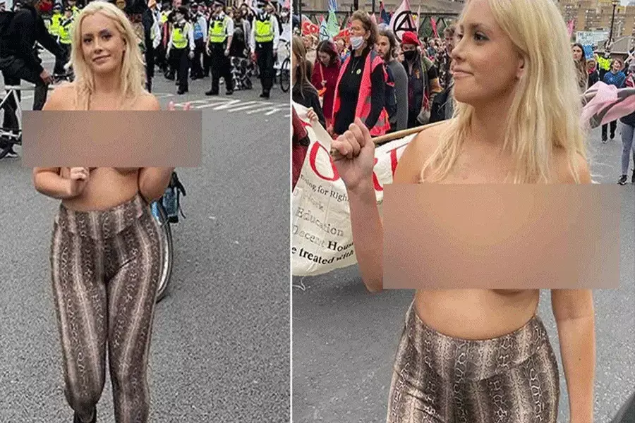 नंगी होकर जब सड़क पर उतरी लड़की, तो मचा ये हंगामा लग गई भीड़, लेकिंन कारण जानकर हैरान रह जायेंगे!