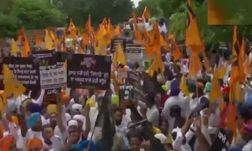कृषि कानून के खिलाफ दिल्ली में अकाली दल का जोरदार प्रदर्शन, हरियाणा-दिल्ली सीमा सील कृषि कानून के खिलाफ दिल्ली में अकाली दल का जोरदार प्रदर्शन, हरियाणा-दिल्ली सीमा सील