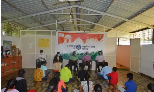 SAIL-VISL में भाषण प्रतियोगिता के आयोजन के साथ आजादी का अमृत महोत्सव मनाया गया SAIL-VISL में भाषण प्रतियोगिता के आयोजन के साथ आजादी का अमृत महोत्सव मनाया गया