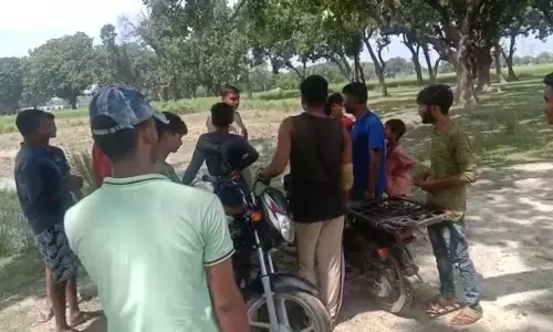 दिन दहाड़े गाय की कर डाली हत्या, गोमांस बरामद दिन दहाड़े गाय की कर डाली हत्या, गोमांस बरामद
