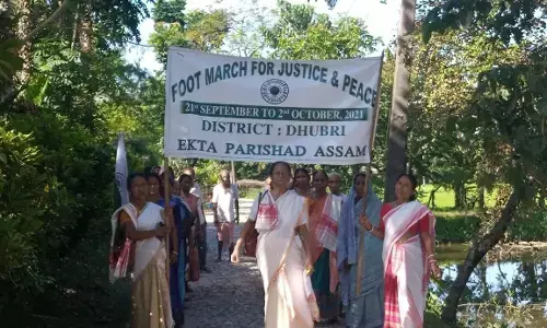 न्याय और शान्ति पदयात्रा के दूसरे दिन बेरोजगारी और पलायन पर हुई चर्चा न्याय और शान्ति पदयात्रा के दूसरे दिन बेरोजगारी और पलायन पर हुई चर्चा