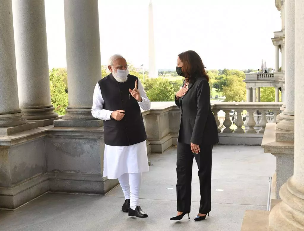 Modi US Visit: पीएम मोदी के साथ मीटिंग में कमला हैरिस ने उठाया आतंकवाद का मुद्दा, कहा-आतंकी संगठनों पर कार्रवाई करे पाकिस्तान