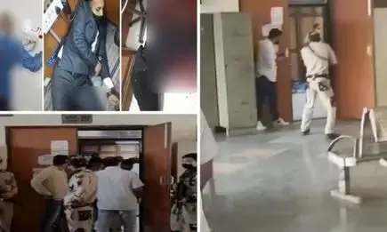 दिनदहाड़े दिल्ली के रोहिणी कोर्ट में गेंगवार, चार की मौत से कोर्ट में मची भगदड़ दिनदहाड़े दिल्ली के रोहिणी कोर्ट में गेंगवार, चार की मौत से कोर्ट में मची भगदड़