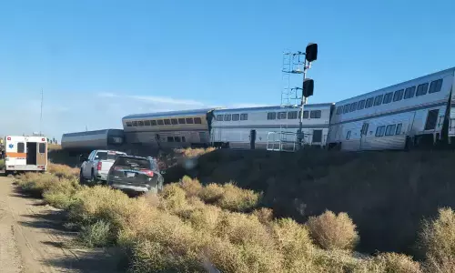 अमेरिका में बड़ा हादसा : मोंटाना में पटरी से उतरी ट्रेन, 3 लोगों की मौत और 50 से ज्यादा घायल