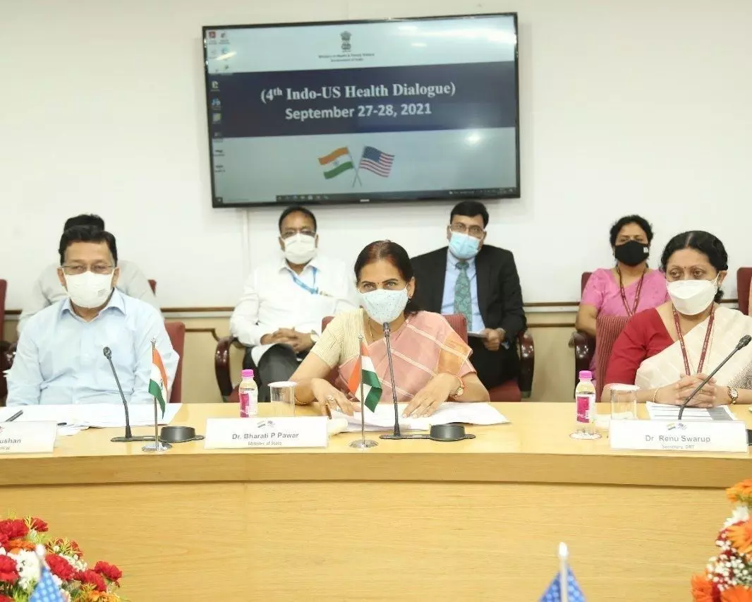स्वास्थ्य और परिवार कल्याण राज्यंत्री ने चौथे भारत-अमेरिका स्वास्थ्य संवाद को संबोधित किया