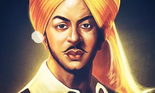 भगत सिंह के जन्म दिन पर... भगत सिंह के जन्म दिन पर...