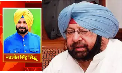 सिद्धू के इस्तीफे पर कैप्टन अमरिंदर सिंह ने कसा तंज सिद्धू के इस्तीफे पर कैप्टन अमरिंदर सिंह ने कसा तंज