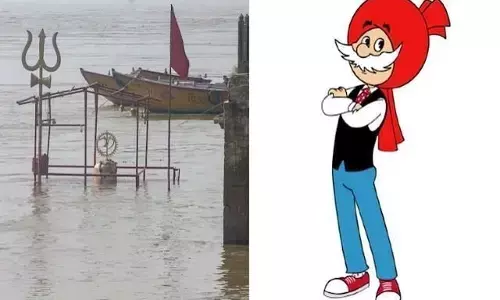 चाचा चौधरी को नमामि गंगे कार्यक्रम के लिए  शुभंकर घोषित किया गया