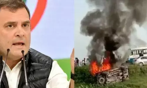 लखीमपुर खीरी मामला: शांतिपूर्ण तरीके से विरोध कर रहे किसानों पर चढ़ाई कार अब तक 5 मौत, राहुल गांधी ने बताया नरसंहार लखीमपुर खीरी मामला: शांतिपूर्ण तरीके से विरोध कर रहे किसानों पर चढ़ाई कार अब तक 5 मौत, राहुल गांधी ने बताया नरसंहार