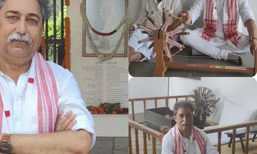 वरिष्ठ पत्रकार राकेश पाठक ने साबरमती में आपबीती विस्तार से सुनाई , दो अक्टूबर को पुलिस ने आश्रम से क्यों लिया था हिरासत में! वरिष्ठ पत्रकार राकेश पाठक ने साबरमती में आपबीती विस्तार से सुनाई , दो अक्टूबर को पुलिस ने आश्रम से क्यों लिया था हिरासत में!