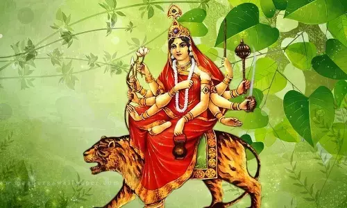 आज होगी मां दुर्गा की तृतीय शक्ति देवी चंद्रघंटा की आराधना आज होगी मां दुर्गा की तृतीय शक्ति देवी चंद्रघंटा की आराधना