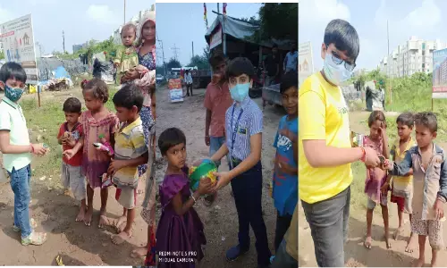 पोद्दार वर्ल्ड स्कूल की सभी शाखाओं के 4000 छात्रों, अभिभावकों और शिक्षकों ने दान उत्सव के माध्यम से किया योगदान