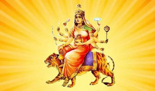 माँ दुर्गा की चौथी शक्ति मां कूष्मांडा, की थी ब्रह्मांड की रचना