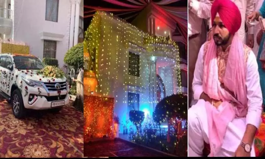 मुख्यमंत्री चन्नी के बेटे की शादी आज मुख्यमंत्री चन्नी के बेटे की शादी आज