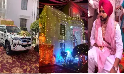 मुख्यमंत्री चन्नी के बेटे की शादी आज मुख्यमंत्री चन्नी के बेटे की शादी आज