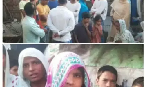 हापुड़ में बकरी चोरों का आतंक बकरी चोरी का विरोध करने पर बदमाशों ने महिला पर चाकू से किया जानलेवा हमला