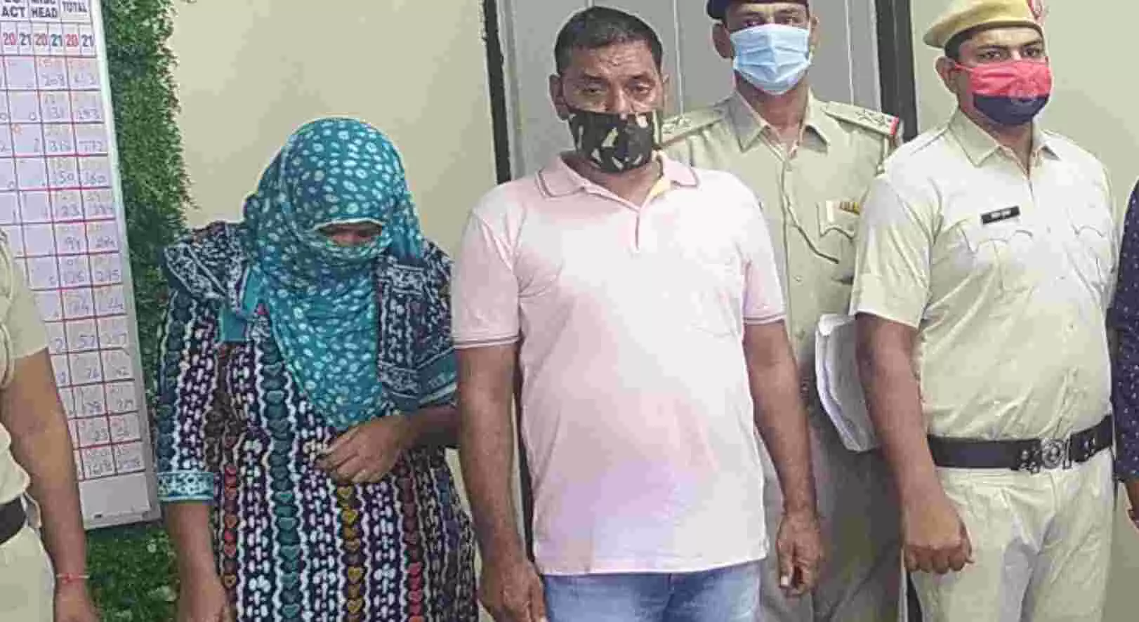 अवैध संबंधों में बाधा बन रहे टीचर की हत्या में पत्नी और प्रेमी गिरफ्तार, मर्डर को दिया था ऐसे अंजाम, पुलिस ने खोली पोल अवैध संबंधों में बाधा बन रहे टीचर की हत्या में पत्नी और प्रेमी गिरफ्तार, मर्डर को दिया था ऐसे अंजाम, पुलिस ने खोली पोल