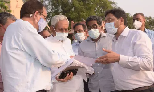 मुख्यमंत्री ने नालंदा,नवादा एवं गया जिले में विभिन्न स्थलों पर गंगा उद्वह योजना के अंतर्गत चल रहे कार्यों की प्रगति का लिया जायजा