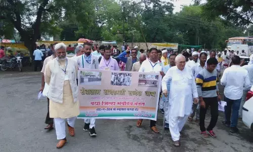 साबरमती आश्रम को बचाने सेवाग्राम से यात्रा शुरू साबरमती आश्रम को बचाने सेवाग्राम से यात्रा शुरू