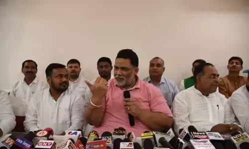 बिहार उपचुनाव में कांग्रेस प्रत्याशियों के लिए प्रचार करेगी जन अधिकार पार्टी : पप्पू यादव बिहार उपचुनाव में कांग्रेस प्रत्याशियों के लिए प्रचार करेगी जन अधिकार पार्टी : पप्पू यादव